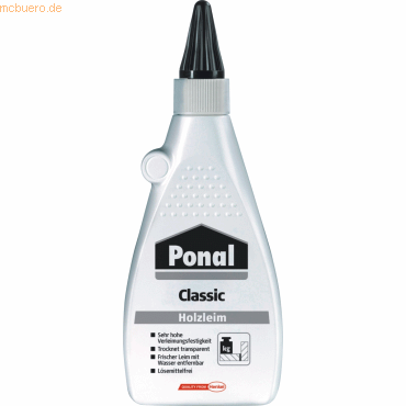 Ponal Holzleim Classic Flasche 550g von Ponal