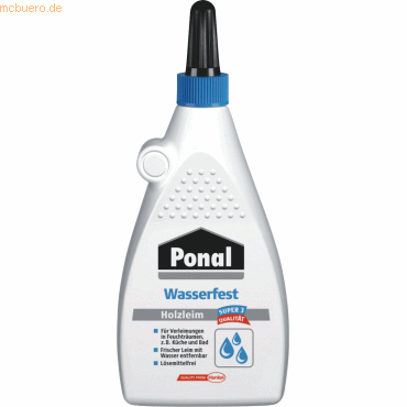 Ponal Holzleim Wasserfest Flasche 225g Ponal Holzleim Wasserfest Flasche 225g von Ponal