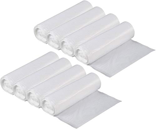 200 Müllbeutel mit hoher Kapazität 110 l – mit Verschlussband, sehr widerstandsfähig, auslaufsicher, transparent – 8 Rollen à 25 Beutel 200 Müllbeutel mit hoher Kapazität 110 l – mit Verschlussband, sehr widerstandsfähig, auslaufsicher, transparent – 8 Rollen à 25 Beutel von Ponera