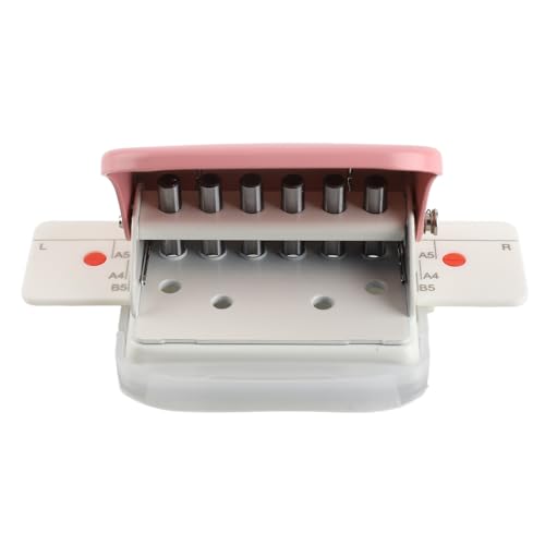 Hole Punch, Gürtelloch Puncher für Lederloch Puncher A4 B5 A5 LOSSLEAF 99H9 LOCHE PUNKER SCHULDER STOLLE MACHINE von Pongnas