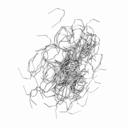 Plastikschweißer -Grundnahrungsmittel, Edelstahl -Plastikschweißkit Plastikschweißhüter mit Schweißhüftel für (V-förmige 0,8 mm 100pcs) von Pongnas