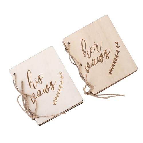Pongnas Gelübdebücher, Hochzeitsgelüstenbücher Hochzeit mit Einem Hemseil 2 PCs für Hochzeiten, Geburtstage und Jubiläen (Green) von Pongnas