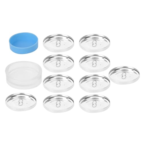 Pongnas Knopfhersteller, Zeitkartenmaschine Pin Maker Runde Basis DIY -Stoffbeutel Abdeckung Buttons Kit Handgefertigt Basteln Schnallen Making -Werkzeuge (40 mm) von Pongnas