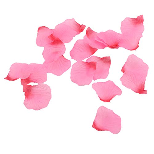 Pongnas Rosenblätter, Gefälschte Rose -Pedale Blütenblätter Künstlicher Seidenblume Rosenblätter 1000 PCS Seidenblütenblätter Simulation Roseleaf für Romantische Nacht Hochzeitstisch Romantische von Pongnas