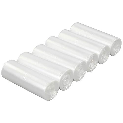 Ponpong 5L Transparent Abfallsäcke Müllbeutel Mülltüten, 6 Rollen, 150 Zählt Ponpong 5L Transparent Abfallsäcke Müllbeutel Mülltüten, 6 Rollen, 150 Zählt von Ponpong