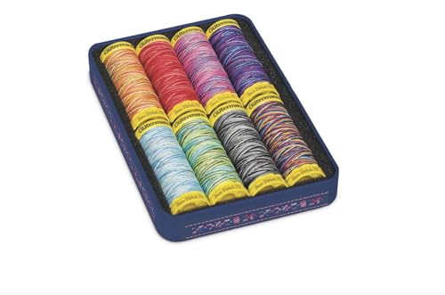 Gütermann Creativ Deco Stitch 70 Nähgarnbox - 3D-Garne für Dekorative Nähte und Stickereien, Polyester, 8 x 70m - 1 Set Gütermann Creativ Deco Stitch 70 Nähgarnbox - 3D-Garne für Dekorative Nähte und Stickereien, Polyester, 8 x 70m - 1 Set von Pony