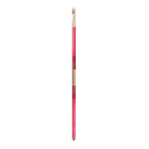 Pony Flair Häkelnadel 4,00mm - 1 Stück Beige/Rosa von Pony