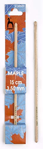 Pony P30505 Maple Häkelnadel, Kunststoff, Mehrfarbig, 5.1 x 2.9 x 20.8 cm Pony P30505 Maple Häkelnadel, Kunststoff, Mehrfarbig, 5.1 x 2.9 x 20.8 cm von Pony