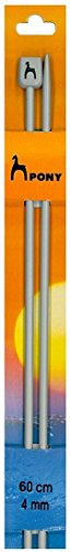 Pony Classic Einspitznadeln Kunststoff 60cm 10,00mm - 1Stk Pony Classic Einspitznadeln Kunststoff 60cm 10,00mm - 1Stk von Pony