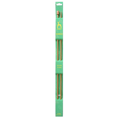 Pony P66805 Bambus Jackenstricknadel, Kunststoff, Mehrfarbig, 5.1 x 4.0 x 24.5 cm, 1 Einheiten von Pony