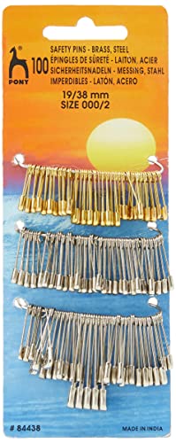 Pony Pins Safety 100Pk Assorted, Kunststoff, Mehrfarbig, 4.1 x 4 x 25 cm Pony Pins Safety 100Pk Assorted, Kunststoff, Mehrfarbig, 4.1 x 4 x 25 cm von Pony