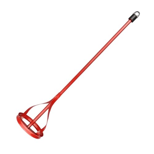 Hochwertige Bohrer für Mischwerkzeuge, ideal für Farbe, Epoxidharz, Schlamm Zement, einfache Reinigung Nutzung für 1- bis 5-Gallonen-Eimer (Red, 42x8x8cm) von Poo4kark