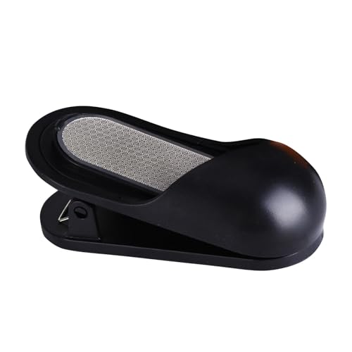 Poo4kark Garden Bleistiftspitzer Hersteller Stiftspitze Frosted Art Student Zeichnung Clip Zweck Bleistiftspitzer (Black, 9.8x4x4.7cm) von Poo4kark