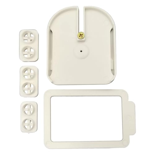 Poo4kark Home Ohrstecker-Einbettungswerkzeug für Ohrringe, Ohrring-Werkzeug, Ton, Ohrring-Herstellungsset, Ton, Schmuckherstellungszubehör (White, 8cm) von Poo4kark