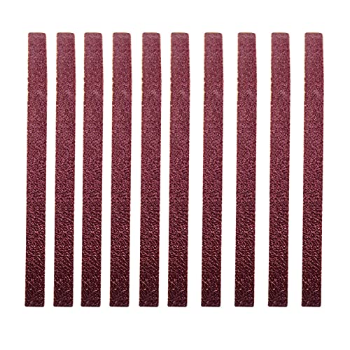 Schleifbänder, Schleifpapier, 10 Stück, 25 x 330 mm/15 x 330 mm, Schleifbänder for Winkelschleifer, Körnung 60–1000, Schleifen und Polieren, Ersatz (Farbe: 15 x 330 mm) (Color : 25x330mm) von PooBa