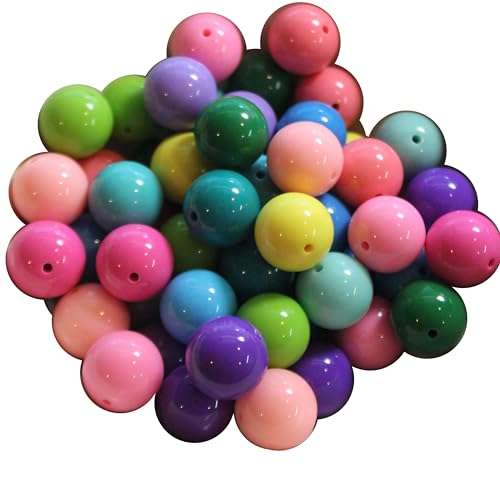 20 mm Großpackung 56 gemischte Juwelentöne massives Acryl Chunky Bubblegum Perlen lose 20 mm Großpackung 56 gemischte Juwelentöne massives Acryl Chunky Bubblegum Perlen lose von Poplollies Beads
