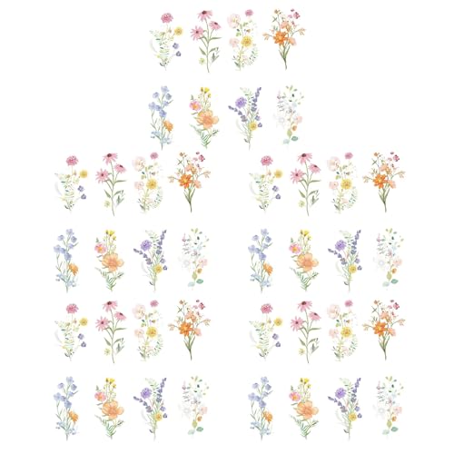 Porceosy Cupcake-Topper mit Wildblumen-Motiv – florale Kuchendekoration für Babyparty, Geburtstagsfeier, Frühlingsthema, mehrfarbiges Partyzubehör E Porceosy Cupcake-Topper mit Wildblumen-Motiv – florale Kuchendekoration für Babyparty, Geburtstagsfeier, Frühlingsthema, mehrfarbiges Partyzubehör E von Porceosy