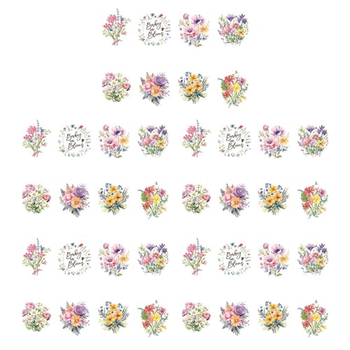 Porceosy Cupcake-Topper mit Wildblumen-Motiv – florale Kuchendekoration für Babyparty, Geburtstagsfeier, Frühlingsthema, mehrfarbiges Partyzubehör G Porceosy Cupcake-Topper mit Wildblumen-Motiv – florale Kuchendekoration für Babyparty, Geburtstagsfeier, Frühlingsthema, mehrfarbiges Partyzubehör G von Porceosy