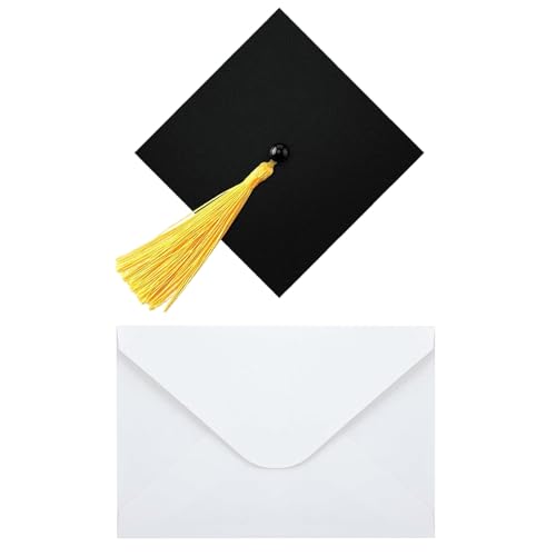 Porceosy Karten-Set für Abschlusszertifikate, 2 Stück, mit Quaste, Geldbeutel, Geldgeschenk, Abschlussfeier, Party, 1 Set Porceosy Karten-Set für Abschlusszertifikate, 2 Stück, mit Quaste, Geldbeutel, Geldgeschenk, Abschlussfeier, Party, 1 Set von Porceosy