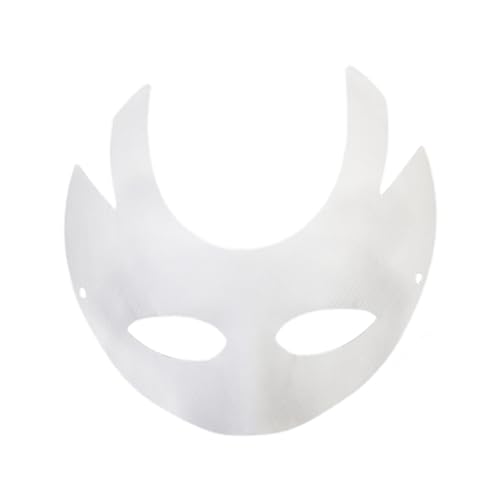 Porceosy Menschliches Gesicht Maske Party Maske Papier Zellstoff Diy Malerei Maskerade Tierform Maskerade für Karneval Partys Gefälligkeiten Ö von Porceosy