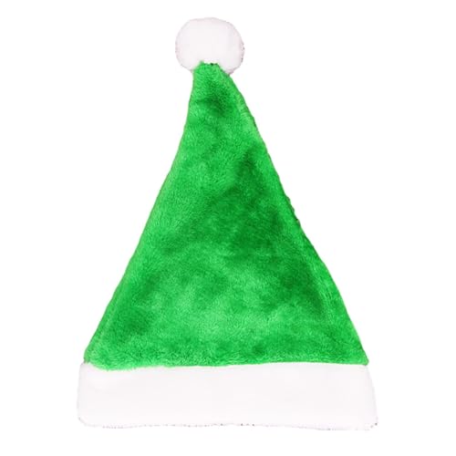 Porceosy Weihnachtsmütze, mehrfarbig, für Herren und Damen, universell, Grün von Porceosy