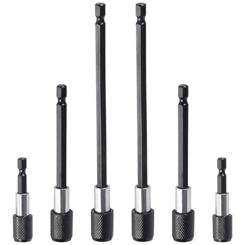 6pcs Drill Bit Extension 2.4/4/6 Zoll von Porgeel