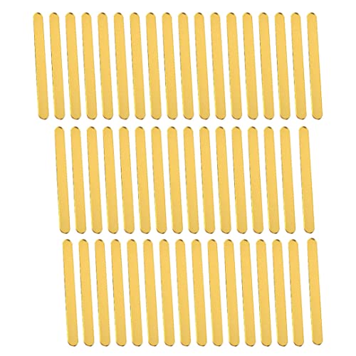 Eisstangen Lolly Bastel Eisenbahnstöcke Acryl wiederverwendbar für Bastel Süßigkeiten Apple Home Party Kinder DIY Projekte Gold 50pcs Eisstangen Lolly Bastel Eisenbahnstöcke Acryl wiederverwendbar für Bastel Süßigkeiten Apple Home Party Kinder DIY Projekte Gold 50pcs von Porgeel