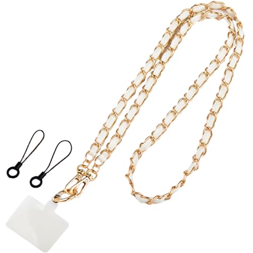 Geldbeutelgurt, Legierungspunktburken Ersatz für Crossbody, 47, 24 Zoll Fashion -Geldbeutel -Kettenriemen mit Metallschnallen für Handtaschen Geldbeutel Geldbeutelgurt, Legierungspunktburken Ersatz für Crossbody, 47, 24 Zoll Fashion -Geldbeutel -Kettenriemen mit Metallschnallen für Handtaschen Geldbeutel von Porgeel