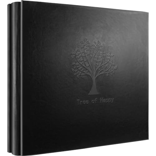 Fotoalbum, 15,2 x 10,2 cm, 600 Taschen, schwarzer Ledereinband, extra große Kapazität, Hochzeit, Baby, Jahrestag, Valentinstag, Bilderalben, für 600 horizontale und vertikale Fotos, Baummuster-Album Fotoalbum, 15,2 x 10,2 cm, 600 Taschen, schwarzer Ledereinband, extra große Kapazität, Hochzeit, Baby, Jahrestag, Valentinstag, Bilderalben, für 600 horizontale und vertikale Fotos, Baummuster-Album von Posater