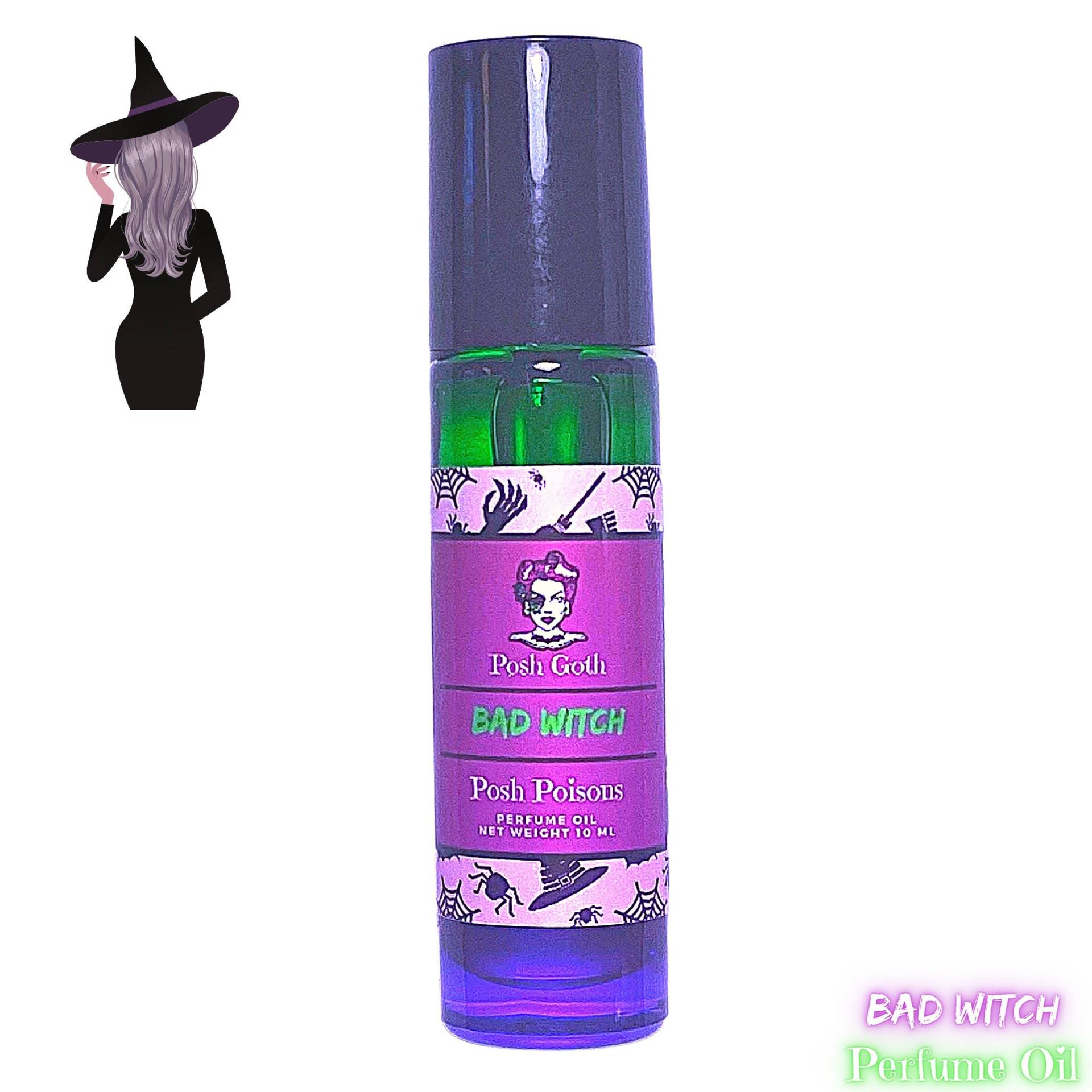 Bad Witch Pink Sugar Duft Gothic Parfum 10 Ml Rollkugel von PoshGothStore