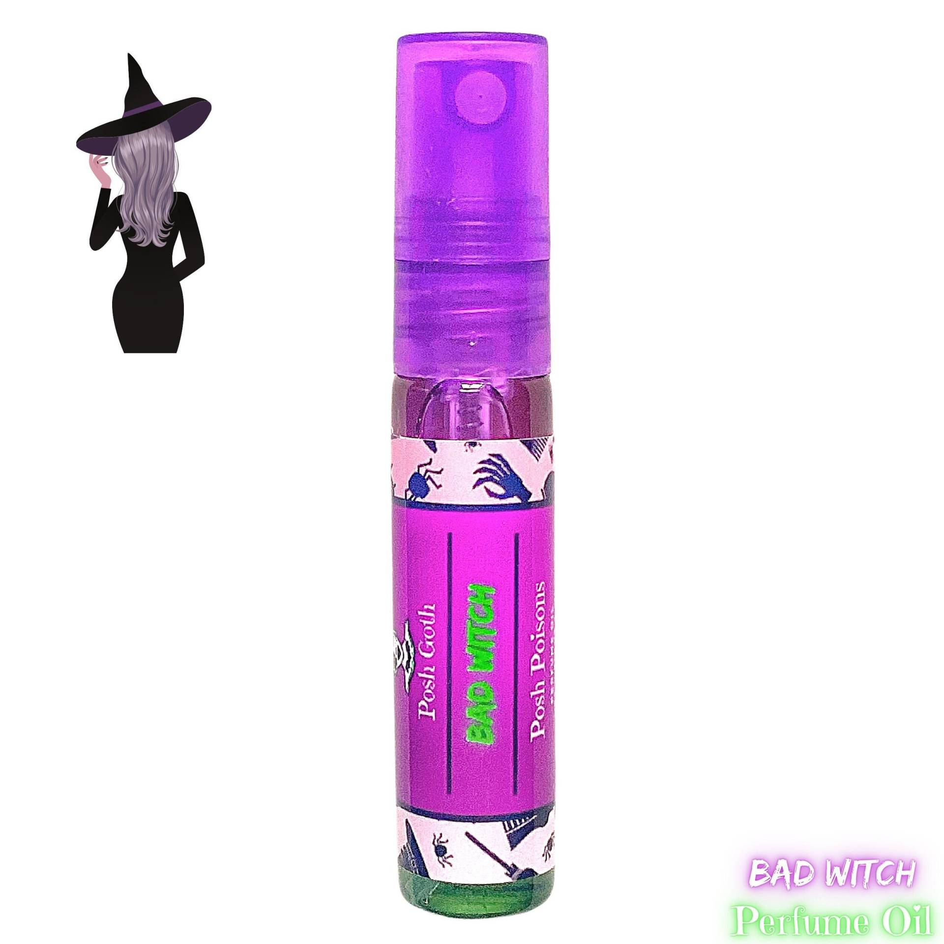 Bad Witch Pink Sugar Duft Gothic Parfum 5 Ml Spray von PoshGothStore