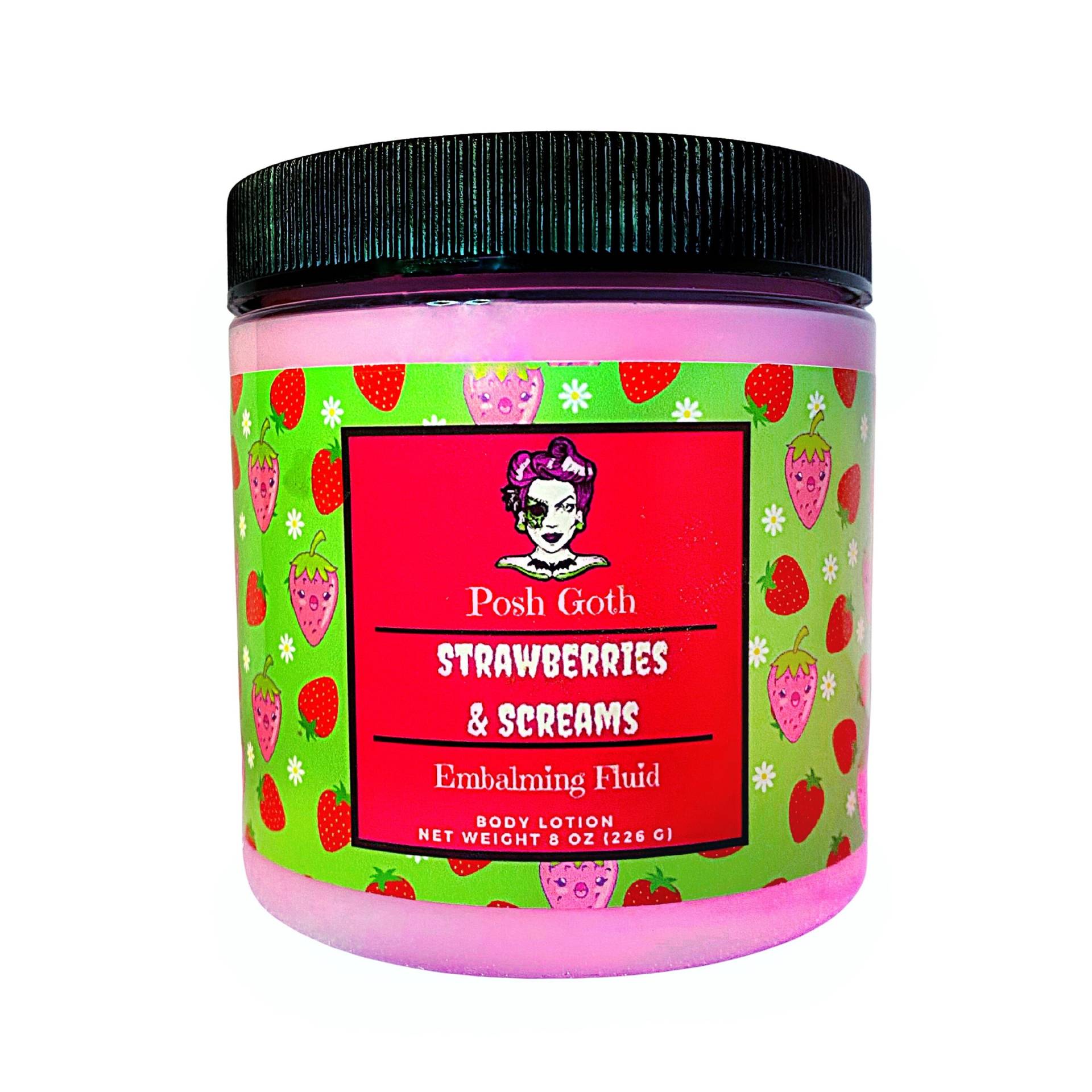 Erdbeeren & Schreie Erdbeere Shortcake Duft Body Lotion von PoshGothStore