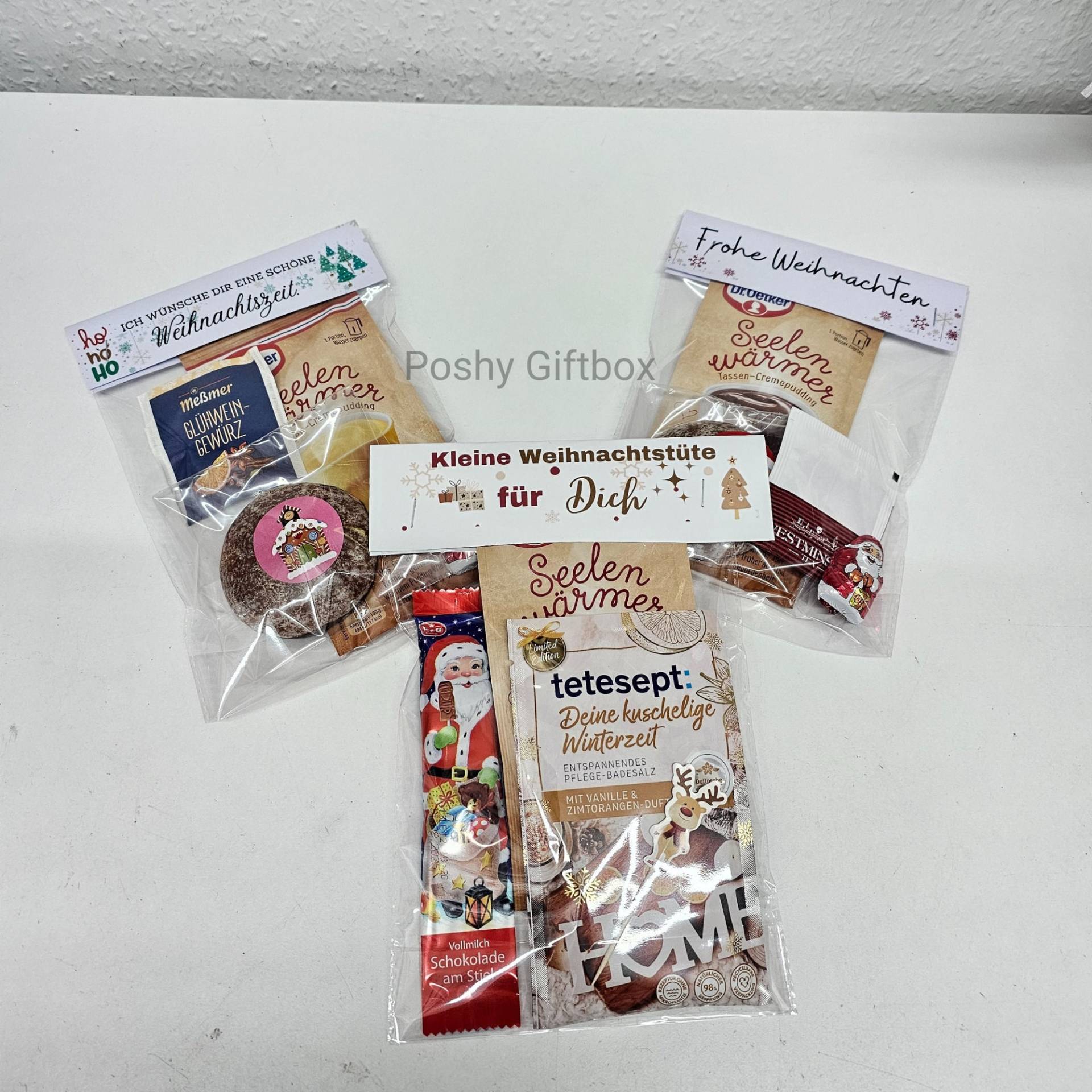 Kleine Geschenktüten/Wellnessgeschenke/Wohlfühlgeschenk Mit Glühweingewürz/ Freundschaftstüte/Wellnesstüte, Weihnachtsgeschenk /4 Varianten Kleine Geschenktüten/Wellnessgeschenke/Wohlfühlgeschenk Mit Glühweingewürz/ Freundschaftstüte/Wellnesstüte, Weihnachtsgeschenk /4 Varianten von PoshyGiftbox