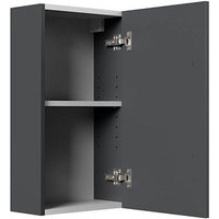 POSSEIK Bad-Hängeschrank 62 grafit 35,0 x 16,6 x 62,00 cm von Posseik