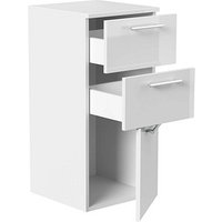 POSSEIK Bad-Hängeschrank 75 weiß glanz 36,8 x 35,2 x 75,0 cm von Posseik