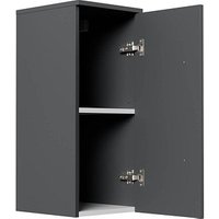 POSSEIK Bad-Hängeschrank LEVANA M grafit 30,0 x 33,0 x 72,0 cm POSSEIK Bad-Hängeschrank LEVANA M grafit 30,0 x 33,0 x 72,0 cm von Posseik