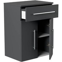 POSSEIK Bad-Hängeschrank LEVANA XL grafit 53,0 x 36,6 x 70,5 cm POSSEIK Bad-Hängeschrank LEVANA XL grafit 53,0 x 36,6 x 70,5 cm von Posseik