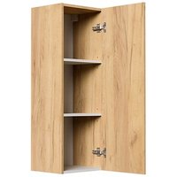 POSSEIK Bad-Hängeschrank METONUS 100 eiche gold 35,0 x 30,0 x 100,0 cm POSSEIK Bad-Hängeschrank METONUS 100 eiche gold 35,0 x 30,0 x 100,0 cm von Posseik
