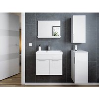 POSSEIK Badmöbel-Set LAGO weiß glanz 59,9 x 35,0 x 51,0 cm von Posseik
