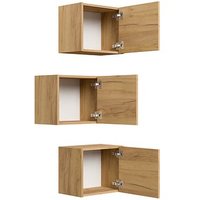 POSSEIK Badmöbel-Set LIMES 3er eiche gold 33,0 x 25,0 x 41,4 cm POSSEIK Badmöbel-Set LIMES 3er eiche gold 33,0 x 25,0 x 41,4 cm von Posseik
