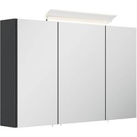 POSSEIK Spiegel mit Beleuchtung 100 grafit 100,0 x 17,0 x 62,0 cm POSSEIK Spiegel mit Beleuchtung 100 grafit 100,0 x 17,0 x 62,0 cm von Posseik