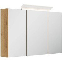 POSSEIK Spiegel mit Beleuchtung 120 eiche gold 120,0 x 17,0 x 62,0 cm POSSEIK Spiegel mit Beleuchtung 120 eiche gold 120,0 x 17,0 x 62,0 cm von Posseik
