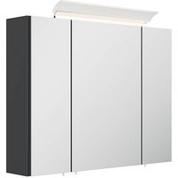 POSSEIK Spiegel mit Beleuchtung 80 grafit 80,0 x 17,0 x 62,0 cm POSSEIK Spiegel mit Beleuchtung 80 grafit 80,0 x 17,0 x 62,0 cm von Posseik