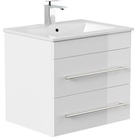 POSSEIK Waschbecken mit Unterschrank APOLLO weiß glanz 61,5 x 46,5 x 54,0 cm POSSEIK Waschbecken mit Unterschrank APOLLO weiß glanz 61,5 x 46,5 x 54,0 cm von Posseik