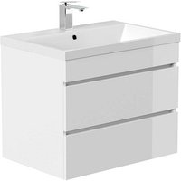POSSEIK Waschbecken mit Unterschrank FELLINI 70 weiß glanz 70,0 x 48,0 x 58,4 cm POSSEIK Waschbecken mit Unterschrank FELLINI 70 weiß glanz 70,0 x 48,0 x 58,4 cm von Posseik