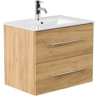 POSSEIK Waschbecken mit Unterschrank HOMELINE 70 eiche gold 71,0 x 46,5 x 53,8 cm POSSEIK Waschbecken mit Unterschrank HOMELINE 70 eiche gold 71,0 x 46,5 x 53,8 cm von Posseik