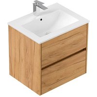 POSSEIK Waschbecken mit Unterschrank LIMES 60 eiche gold 60,0 x 46,5 x 58,5 cm POSSEIK Waschbecken mit Unterschrank LIMES 60 eiche gold 60,0 x 46,5 x 58,5 cm von Posseik