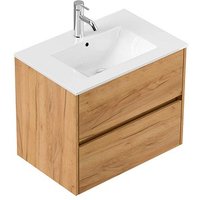 POSSEIK Waschbecken mit Unterschrank LIMES 70 eiche gold 70,0 x 46,5 x 58,5 cm POSSEIK Waschbecken mit Unterschrank LIMES 70 eiche gold 70,0 x 46,5 x 58,5 cm von Posseik