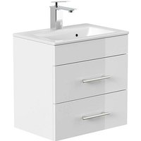 POSSEIK Waschbecken mit Unterschrank PORTUS SLIMLINE 500 weiß glanz 50,0 x 36,0 x 49,6 cm POSSEIK Waschbecken mit Unterschrank PORTUS SLIMLINE 500 weiß glanz 50,0 x 36,0 x 49,6 cm von Posseik