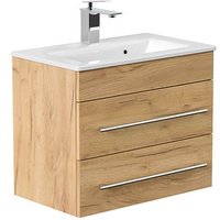 POSSEIK Waschbecken mit Unterschrank PORTUS SLIMLINE 600 eiche gold 60,0 x 36,0 x 49,6 cm POSSEIK Waschbecken mit Unterschrank PORTUS SLIMLINE 600 eiche gold 60,0 x 36,0 x 49,6 cm von Posseik